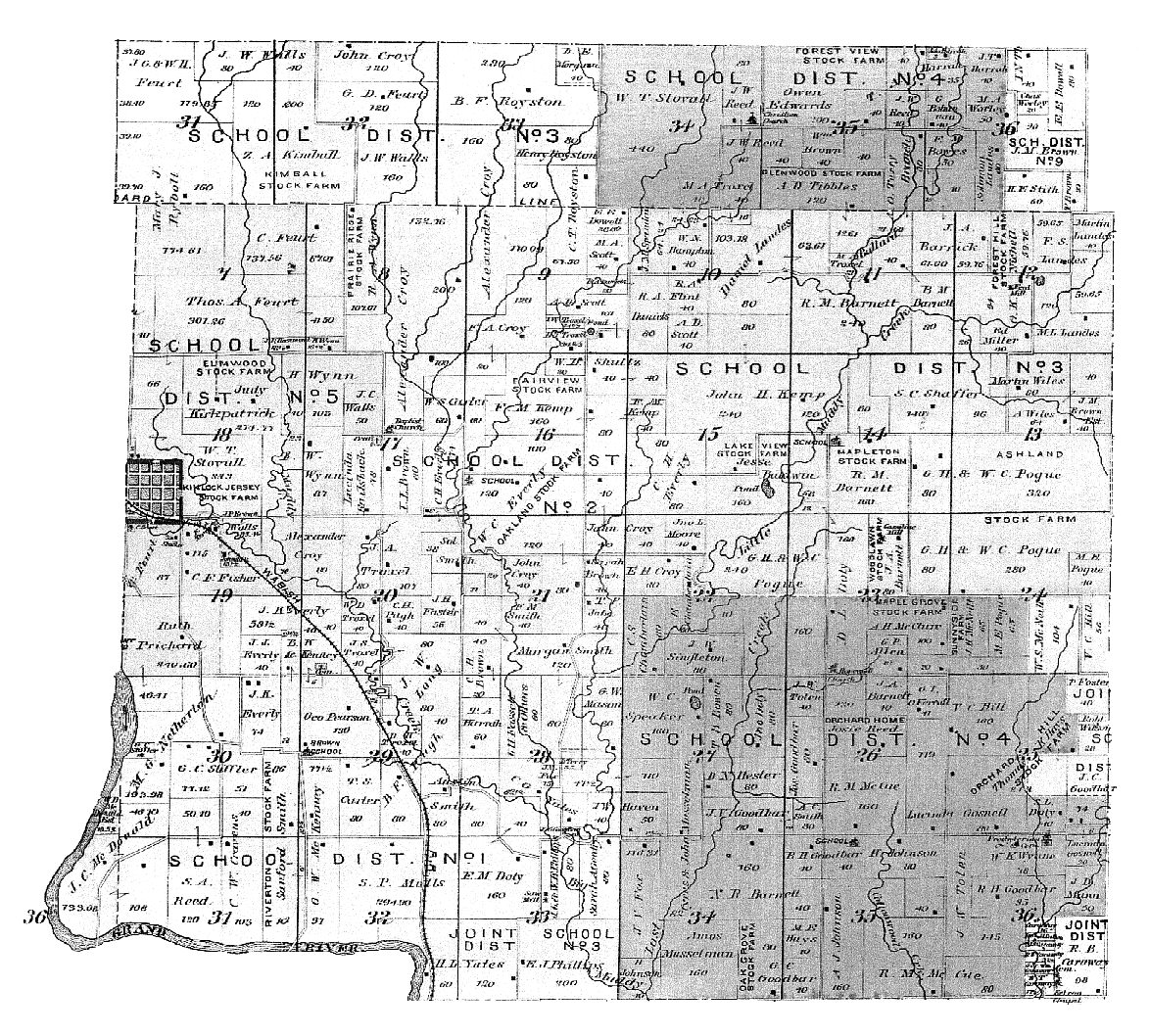 Daviess Co Missouri Plat Maps 5182